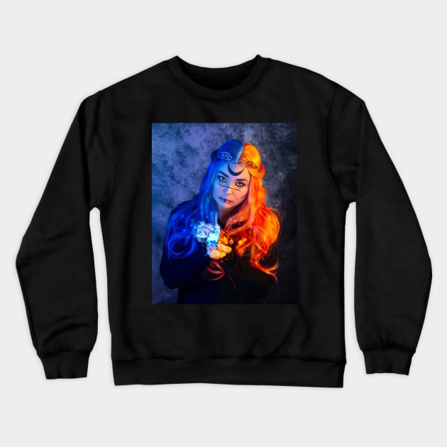 asthetic Crewneck Sweatshirt by wom@n